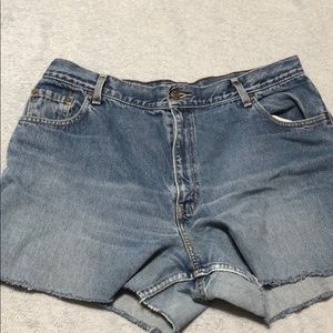 Levi Strauss Denim Mom Shorts